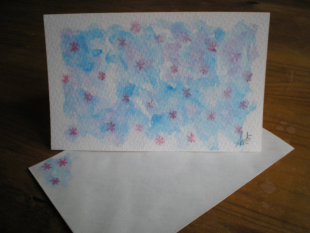 Asterisks' Sky Christmas Card