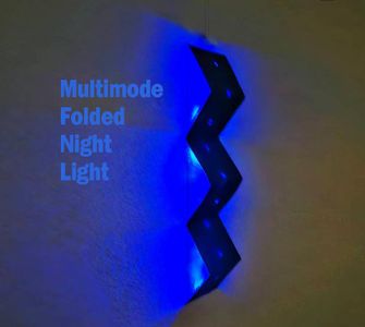 Multimode Folded Night Light – Simple, Stylish, and Portable