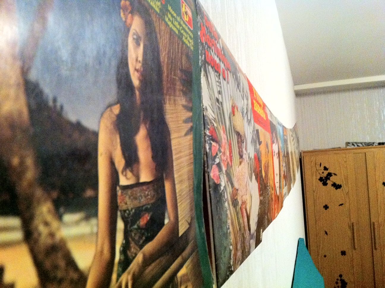 Album Covers on a String