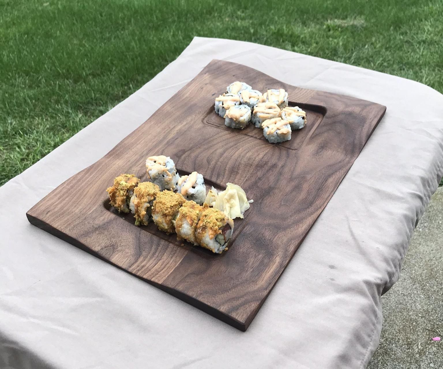 CNC WAVE Sushi Board