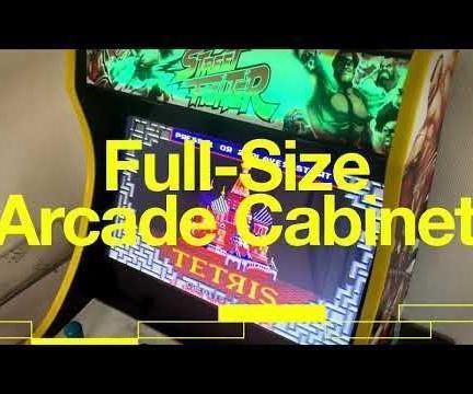 ⭐Build a Full-Size DIY Arcade Cabinet From Scratch – Step-by-Step Arcade Machine Tutorial