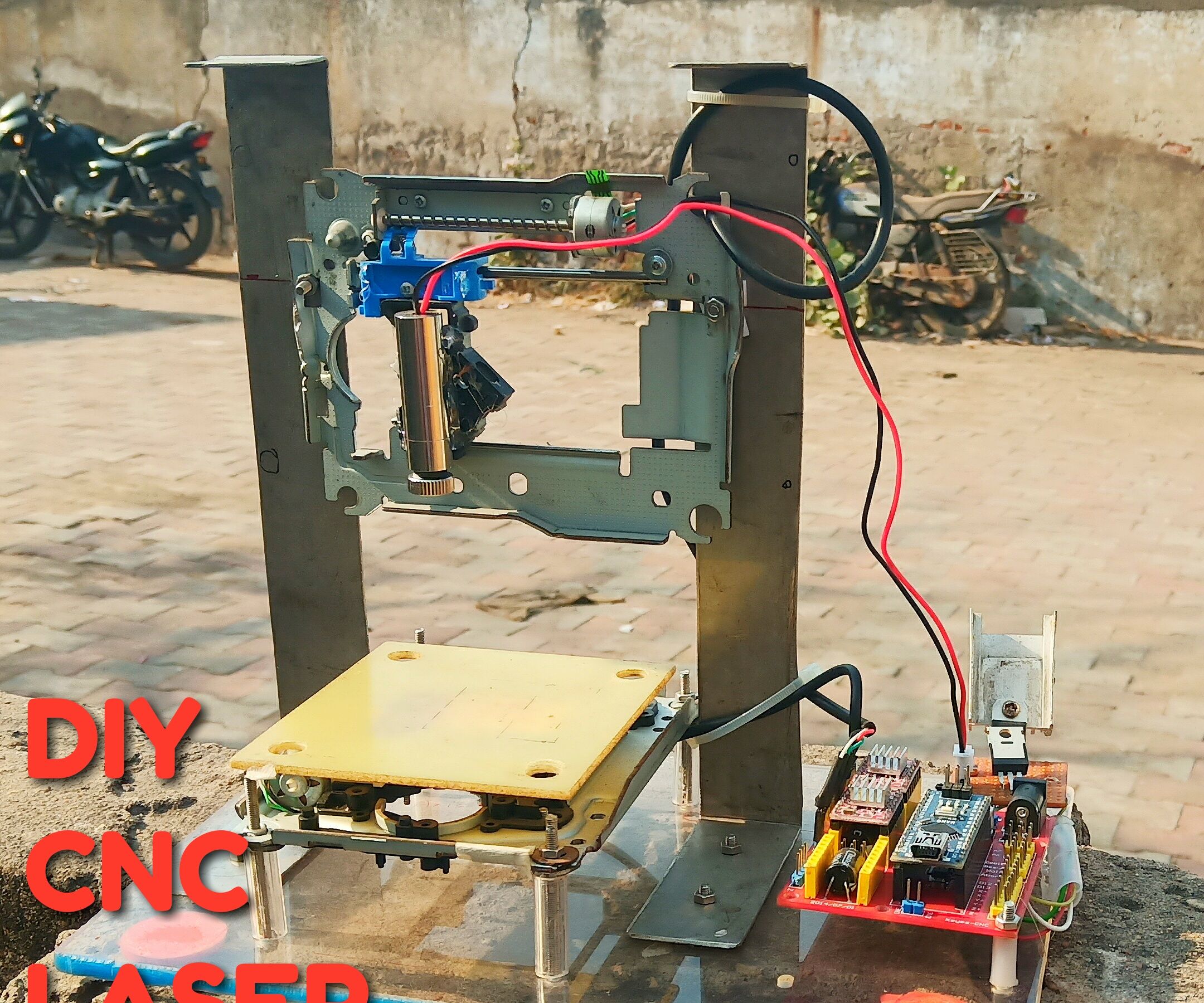 DIY Cheap and Sturdy Laser Engraver.