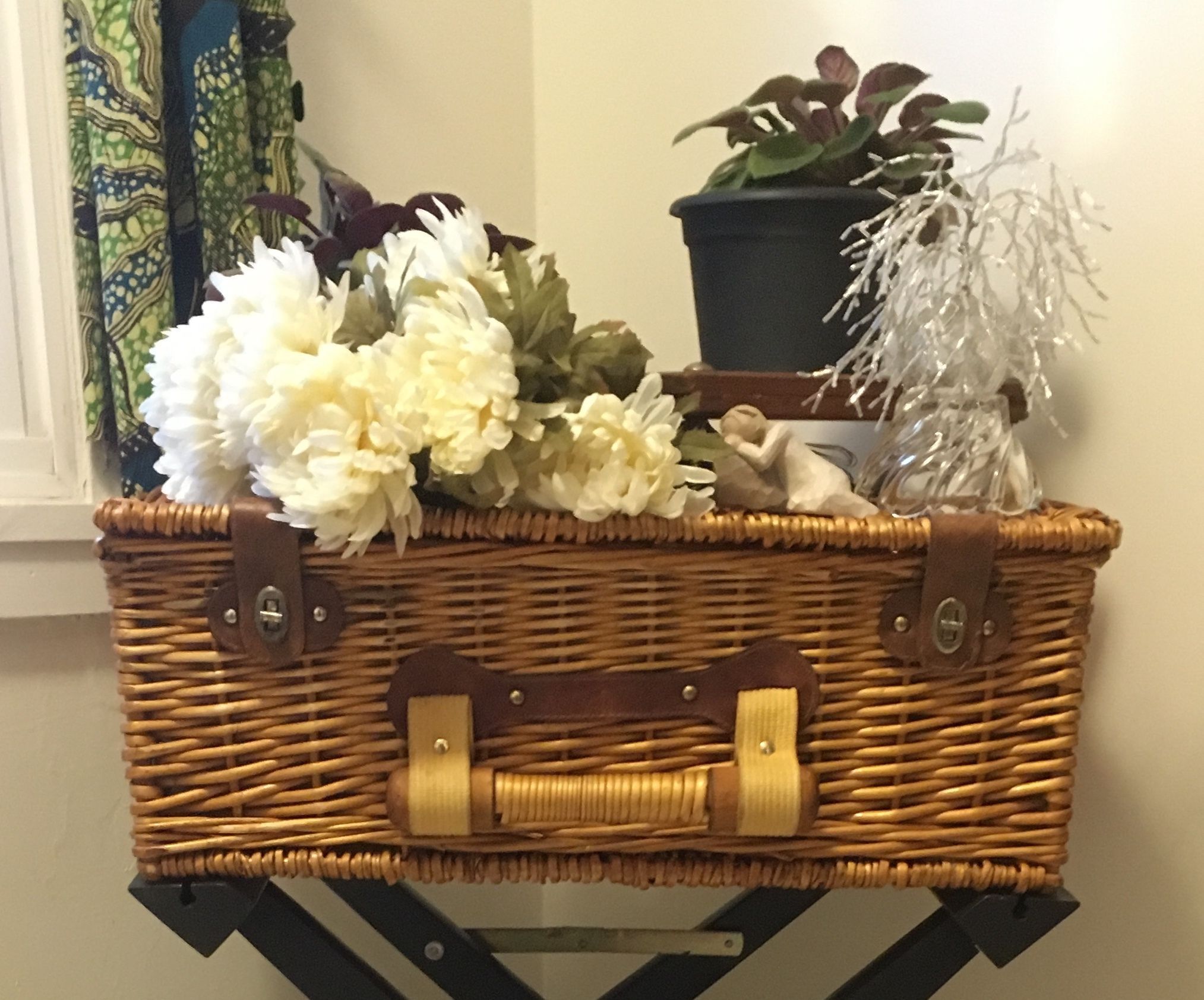 Accent Table From a Director’s Chair