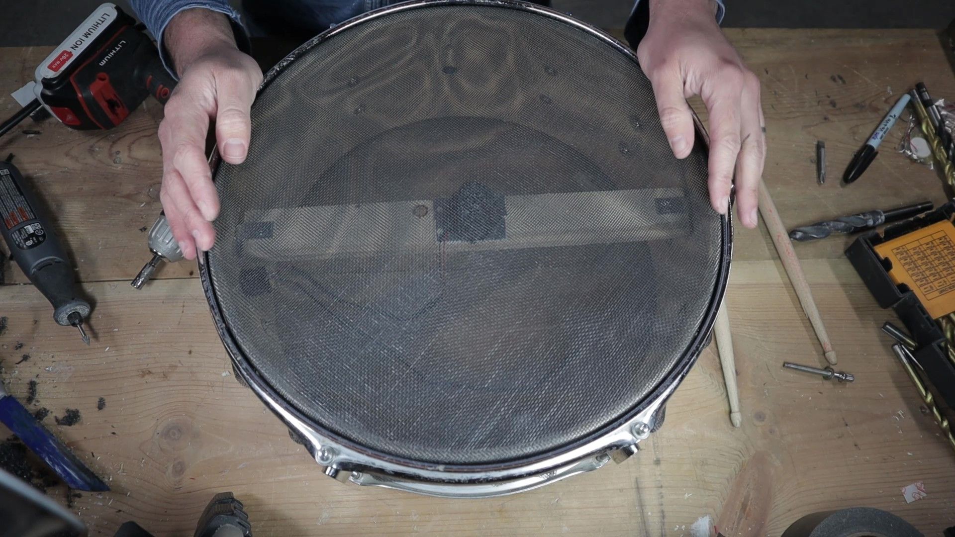 Drum Conversion Acoustic to Electric With DIY Heads and Triggers 6 Steps (with Pictures
