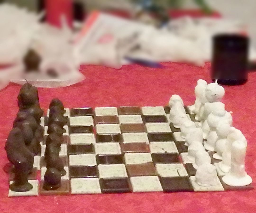 Chocolate Fruit Chess Set