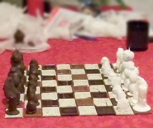 Chocolate Fruit Chess Set