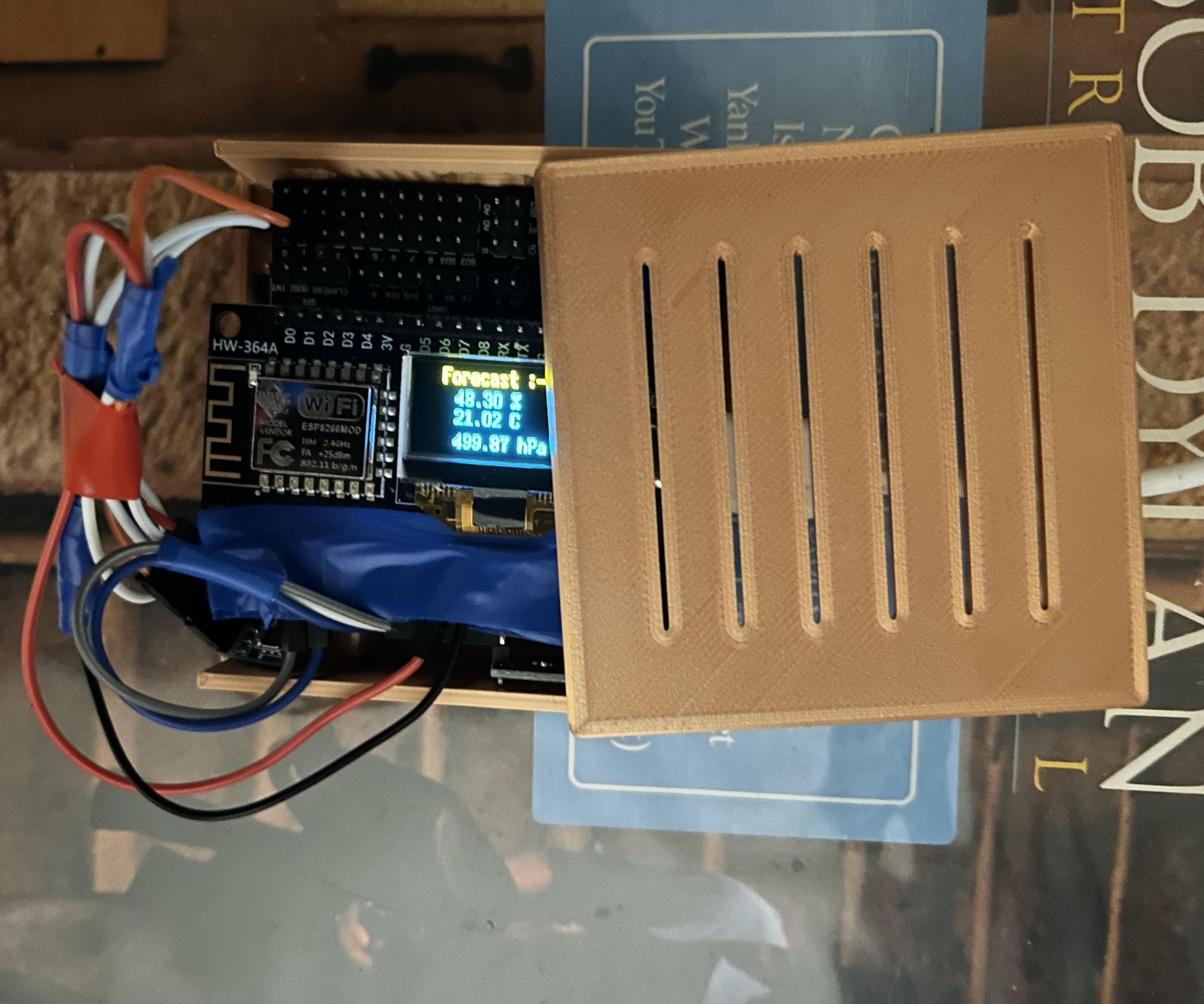 Weather Station Connected to Amazon Alexa Echo Show