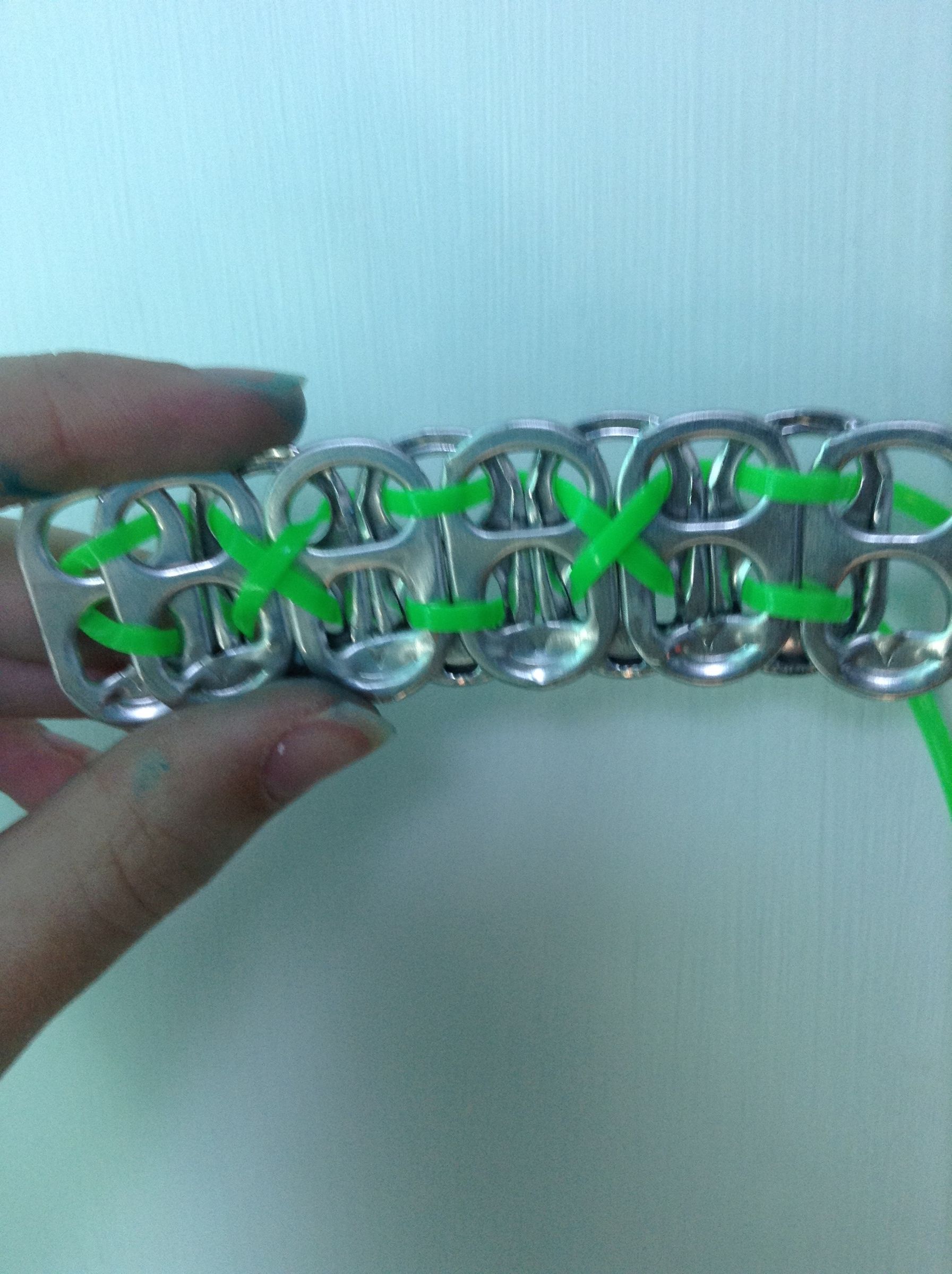 Eco- Friendly DIY Pop Tab Bracelet
