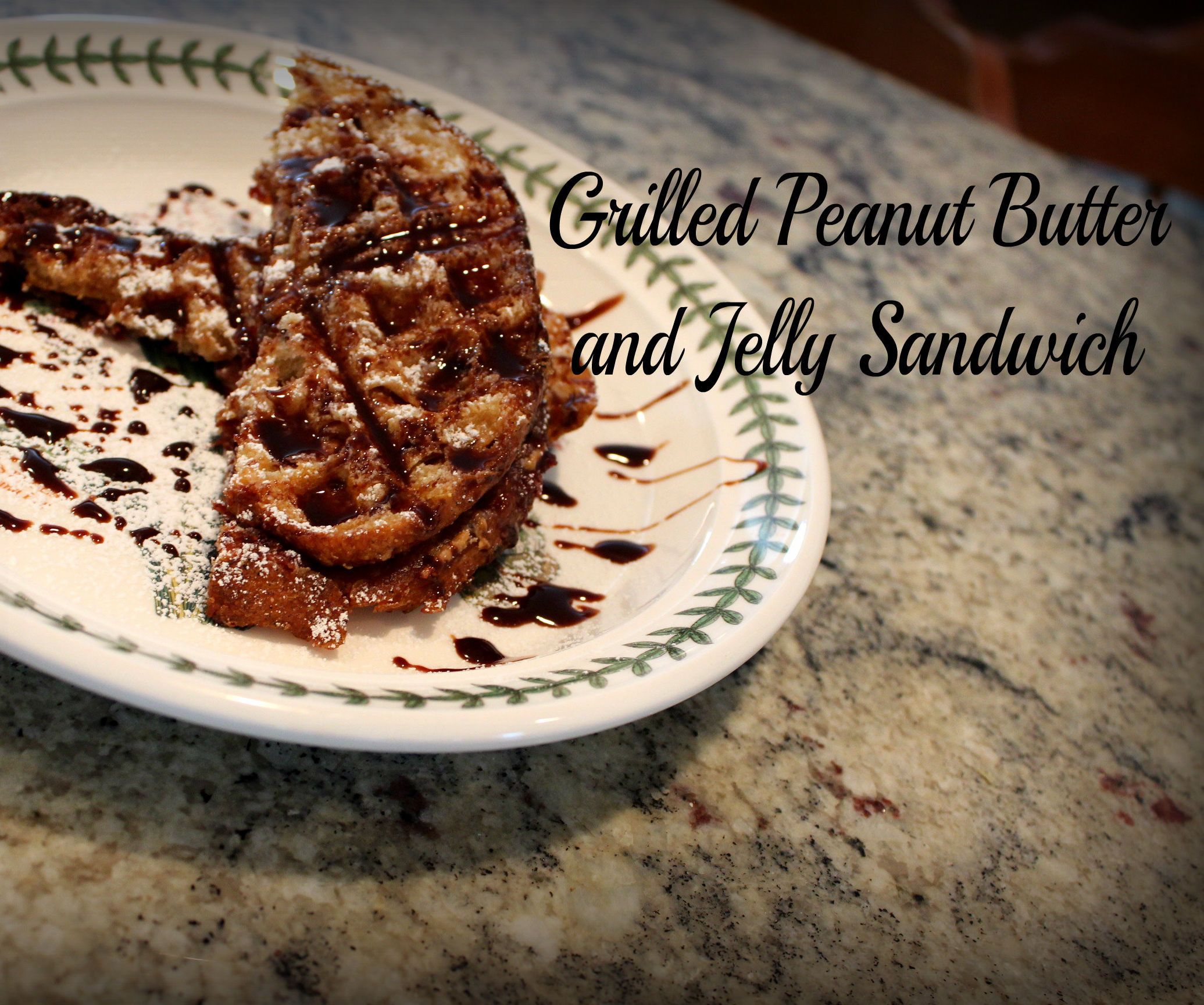 Grilled Peanut Butter and Jelly Sandwich 