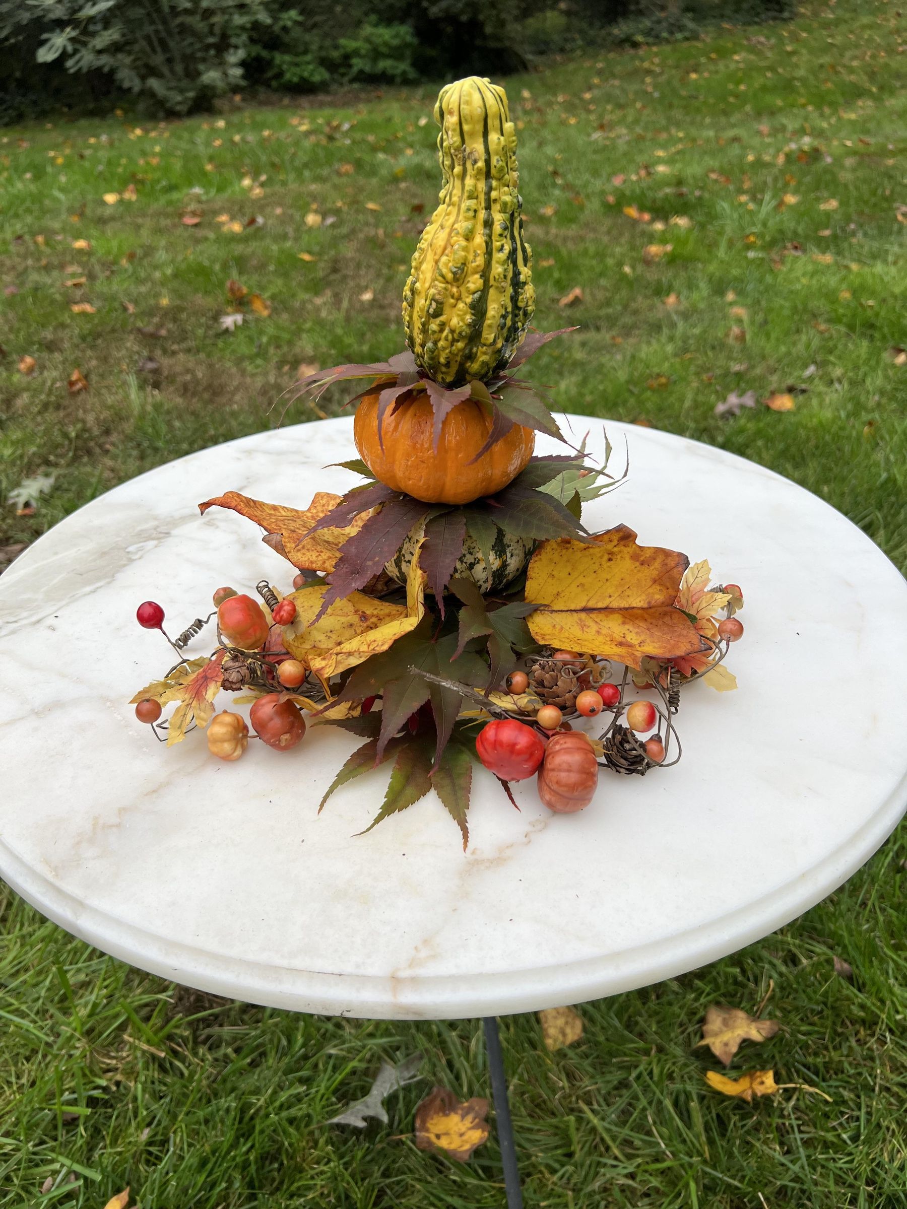 Make Festive Gourd Trees