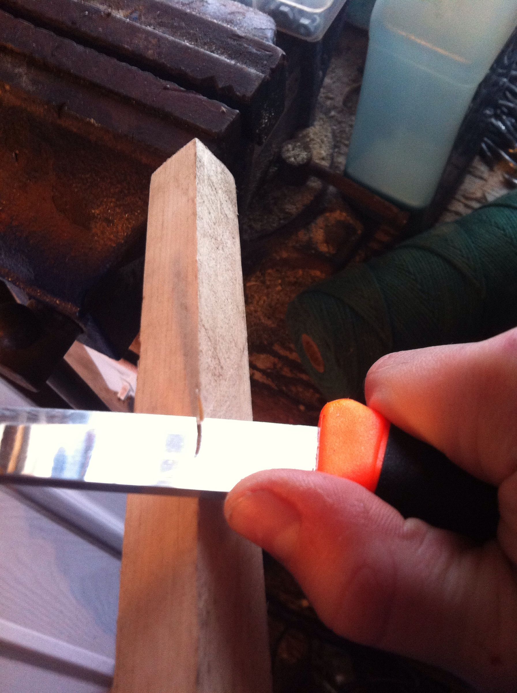 How to Make Feather Sticks