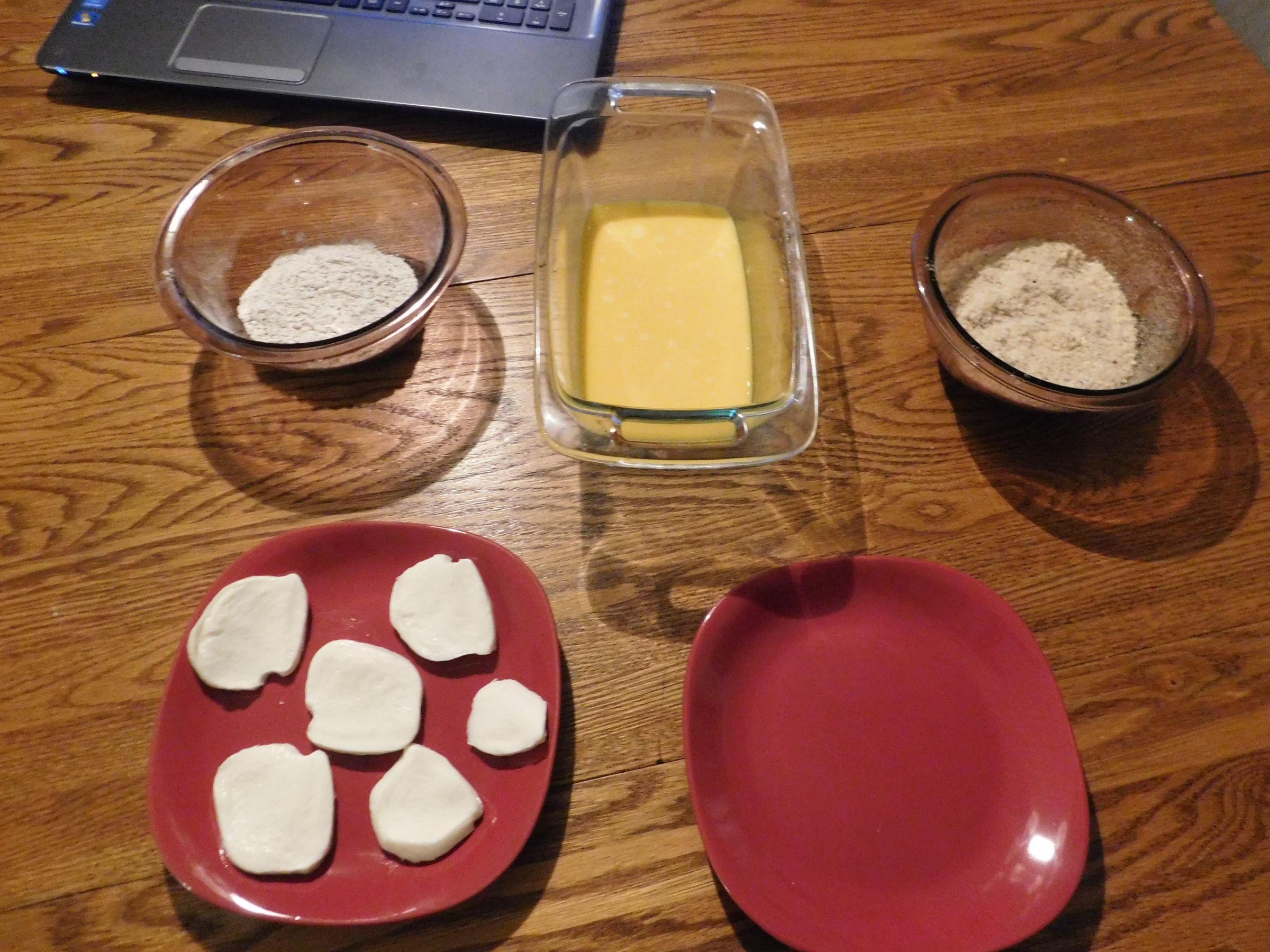 Coconutfried Mozzarella Discs, From Scratch 7 Steps (with Pictures