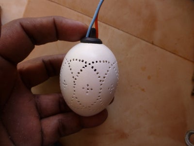 Widen the Bottom Hole for Placing a Light Source