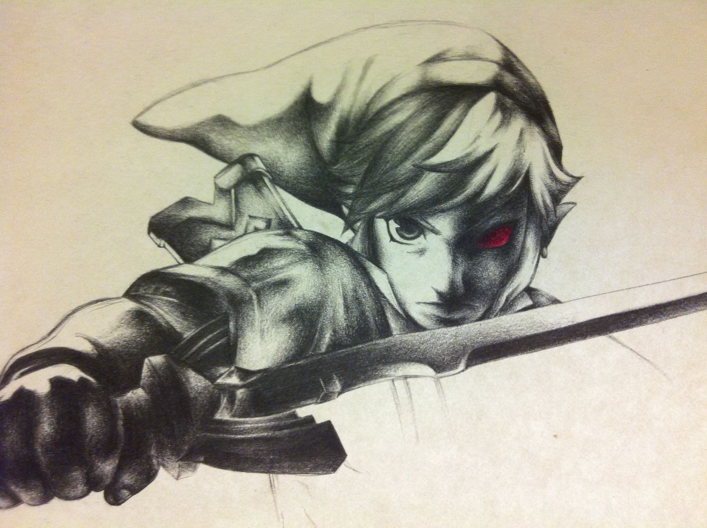 Link/ Dark Link Drawing