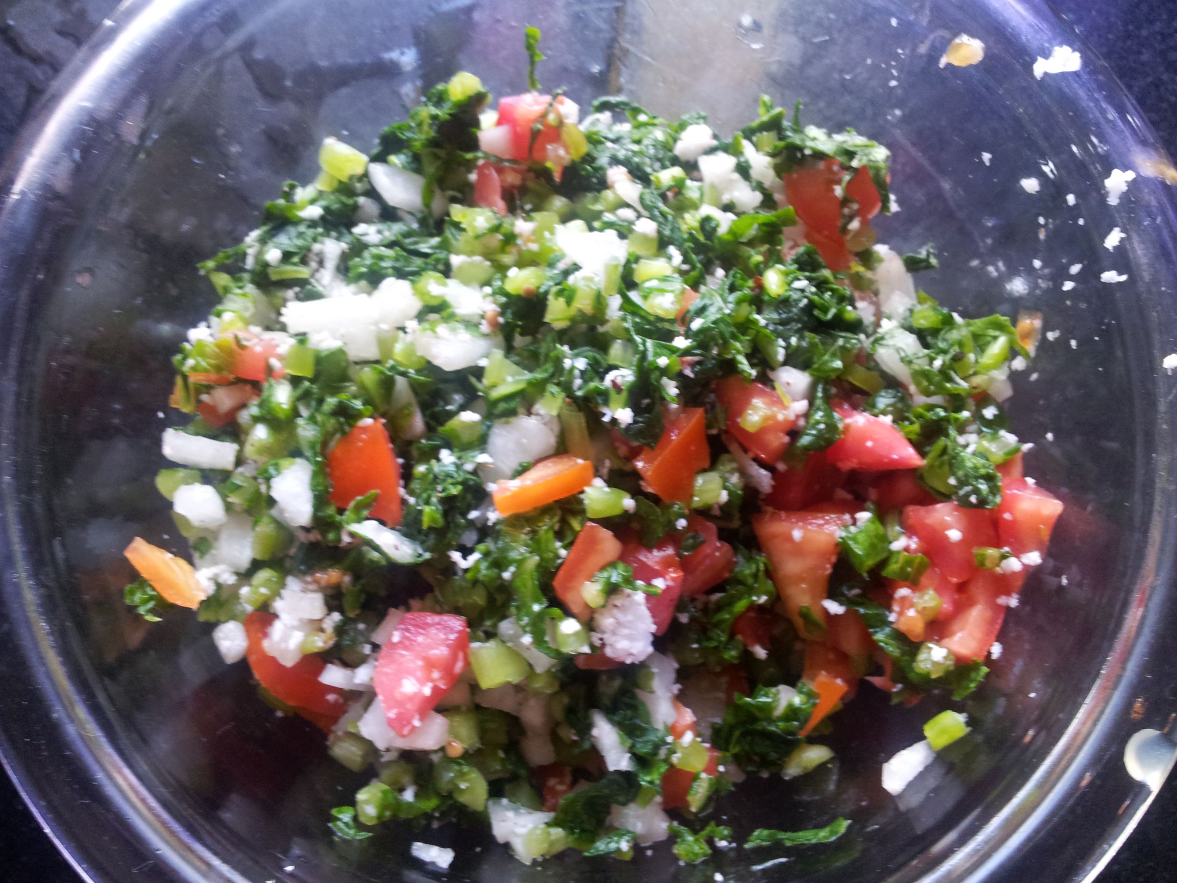 Raddish and Tomato Salad 