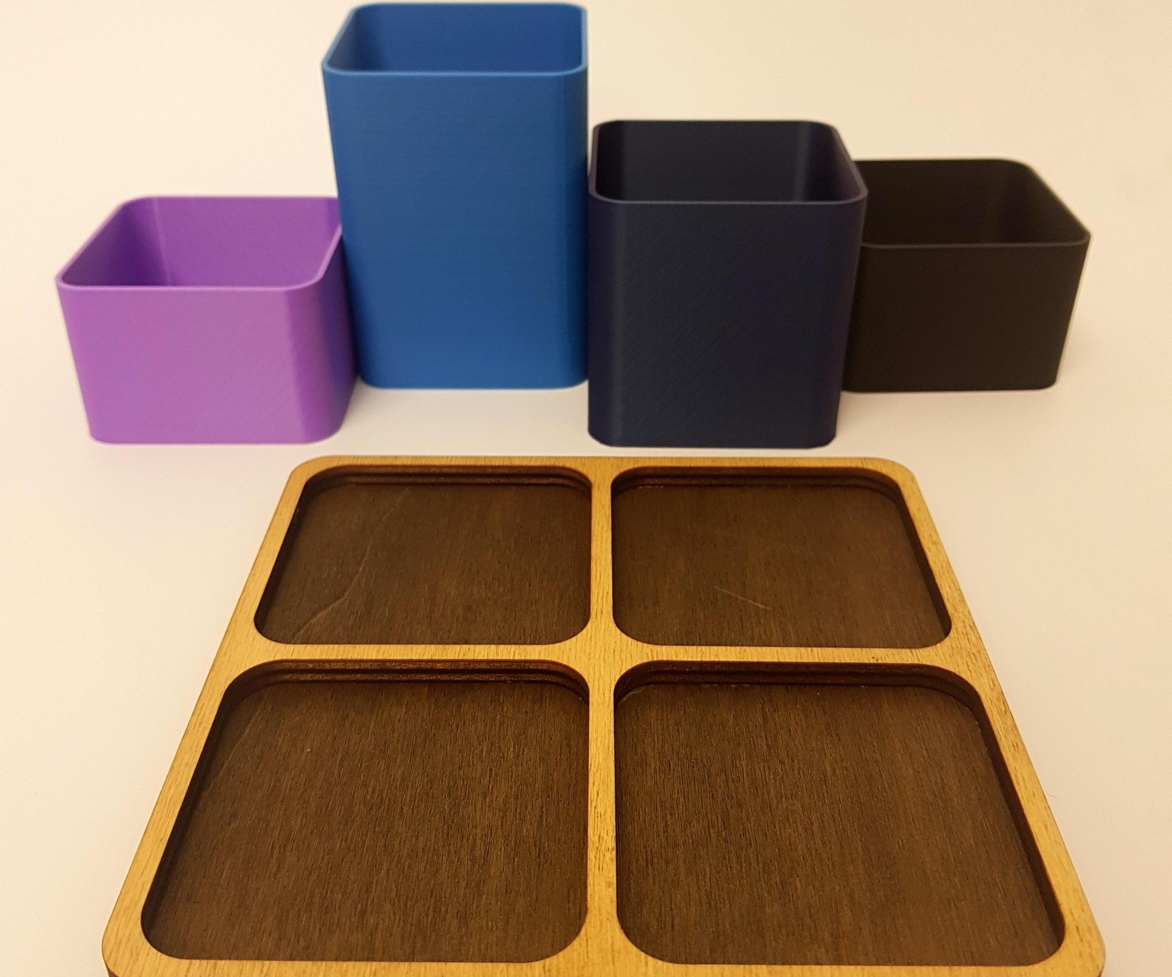 Digitally Fabricated Modular Desk Organizer