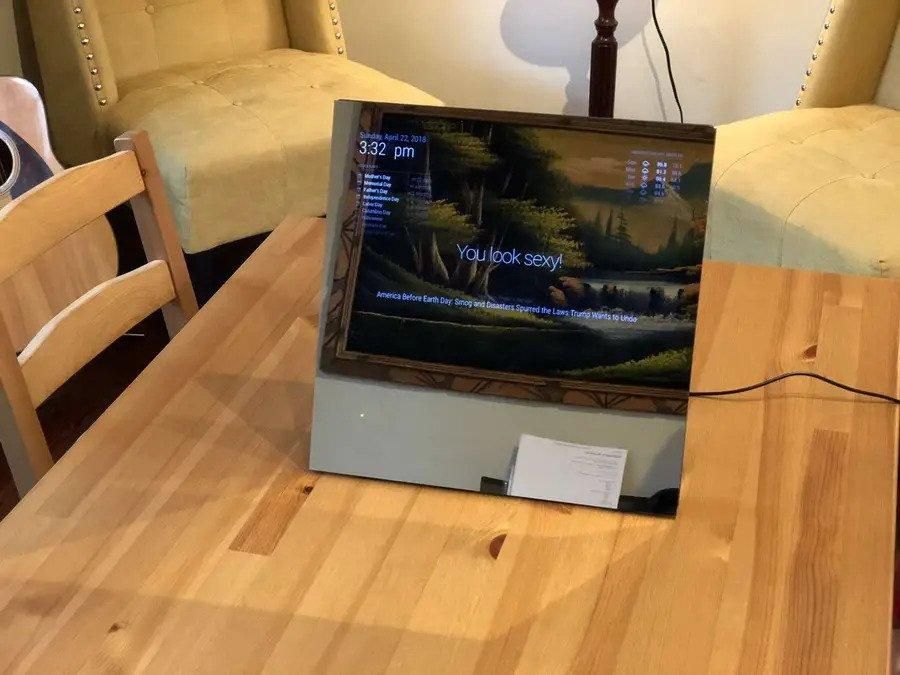 Build Your Own Google Home-Enabled Smart Mirror in About Two Hours