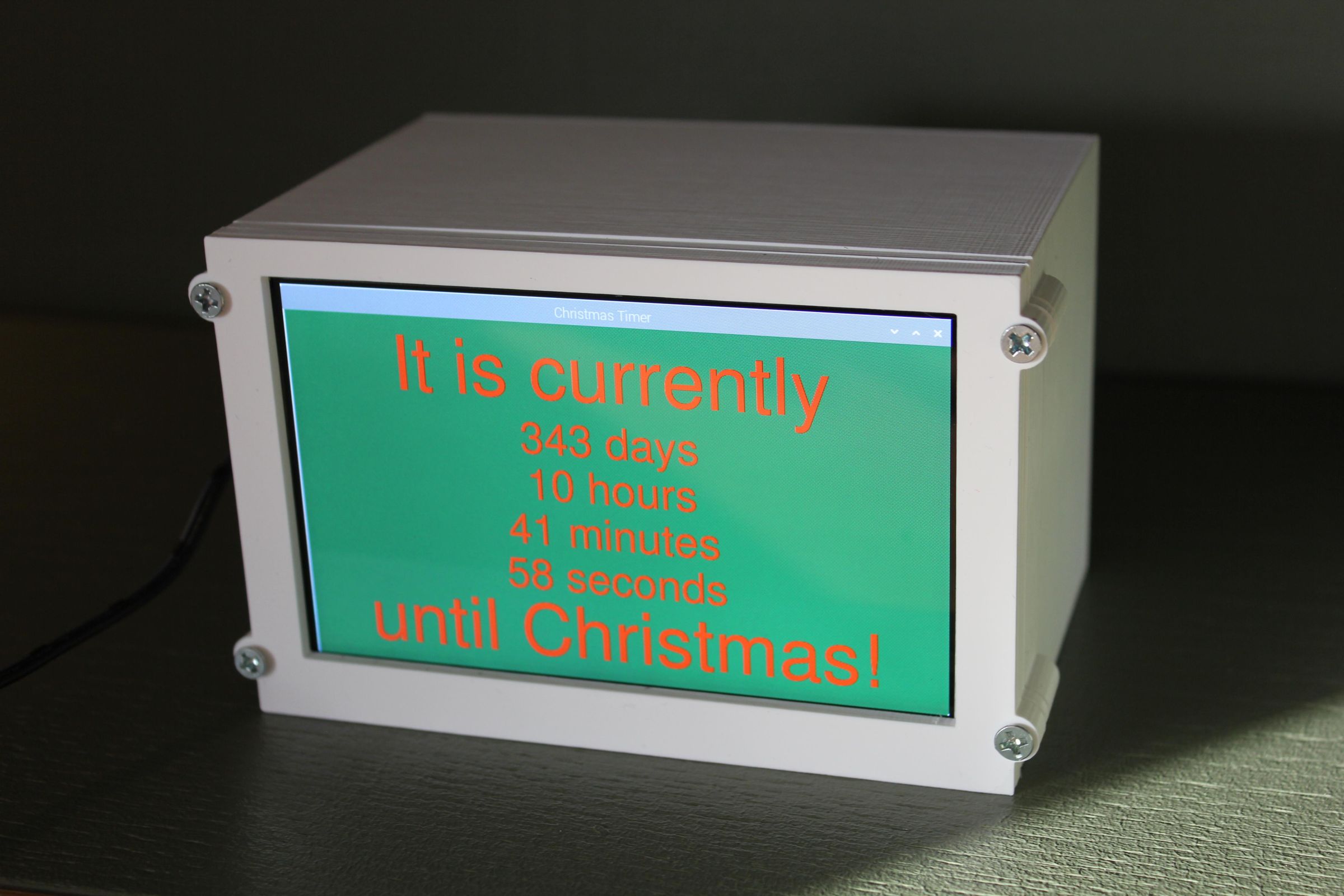 Christmas Countdown Clock 6 Steps (with Pictures) Instructables