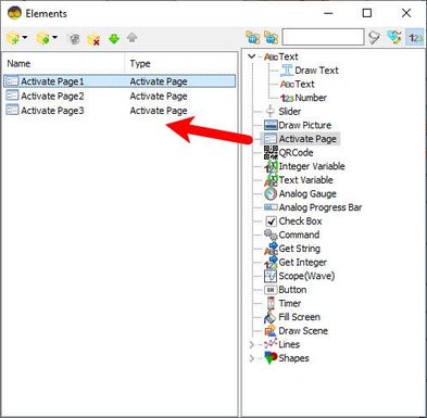 Using Three Buttons - in Visuino Add & Connect Components