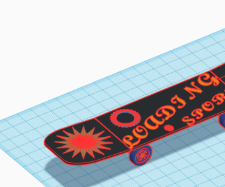 Dazzle Colour Skateboard