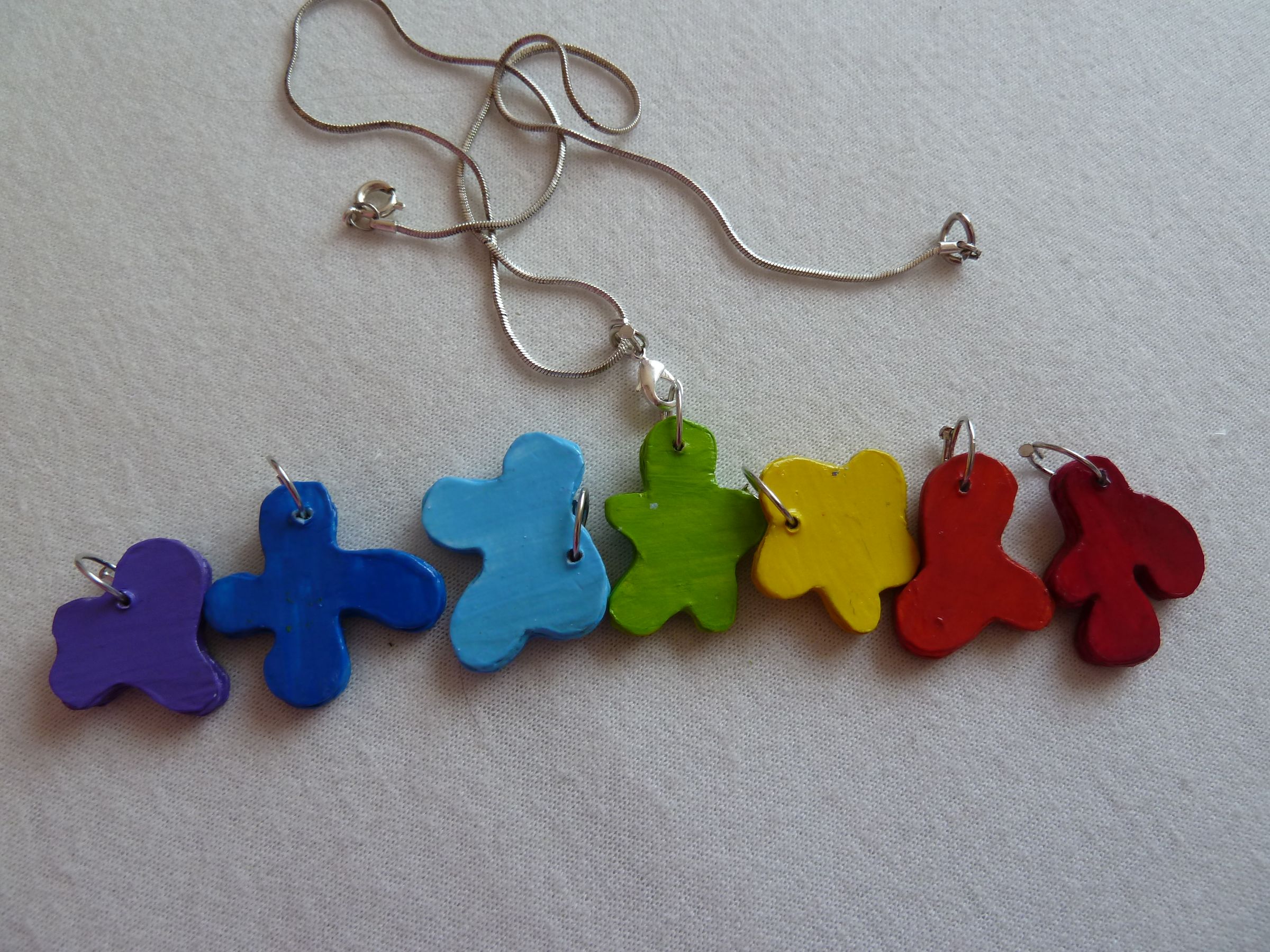 Spotty Changeable Paper Necklace