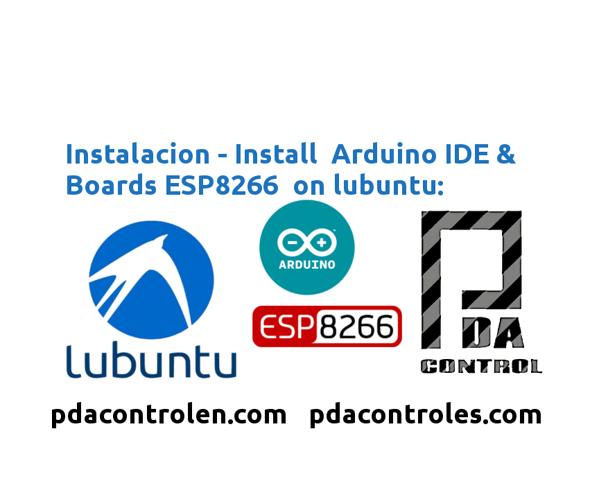 Installation Arduino IDE & Boards ESP8266 in Lubuntu