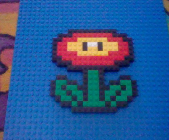 8-Bit LEGO Nintendo Mosaics