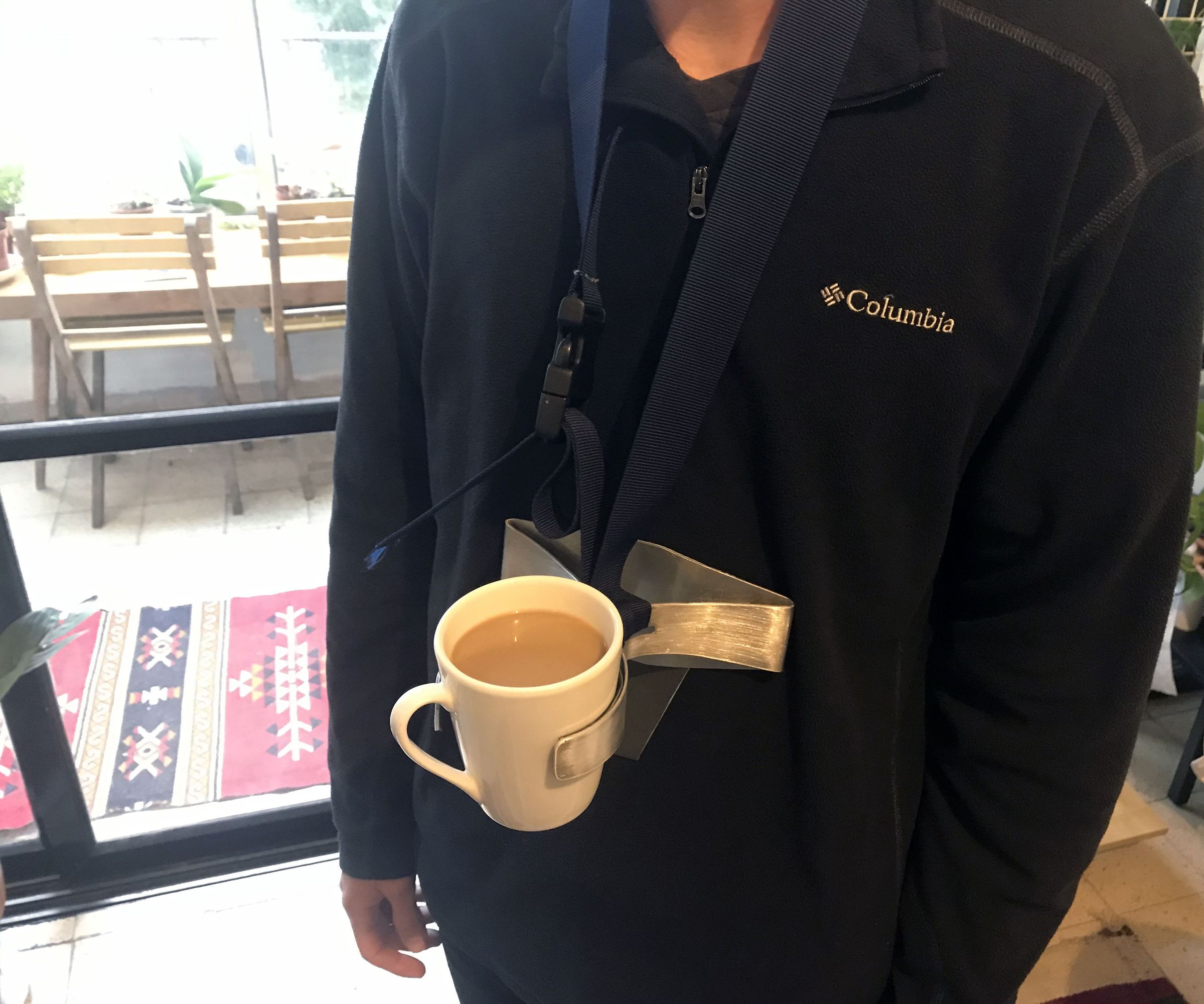 Neck Cup Holder for Carrying