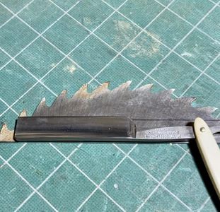 DIY Straight Razor From an Old Saw Blade : 6 Steps (with Pictures ...