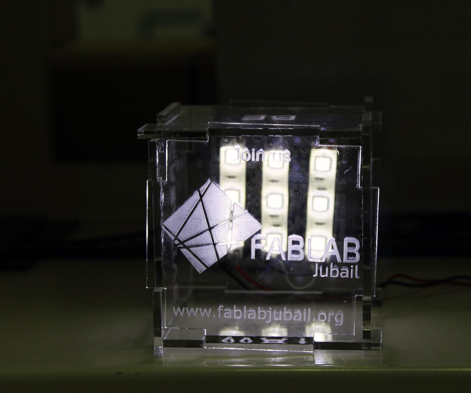 Refracting Light Through Acrylic Using Laser Engraving