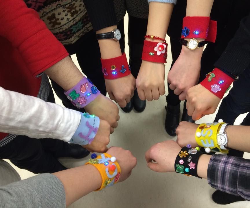 E-textile Cuff Creation 