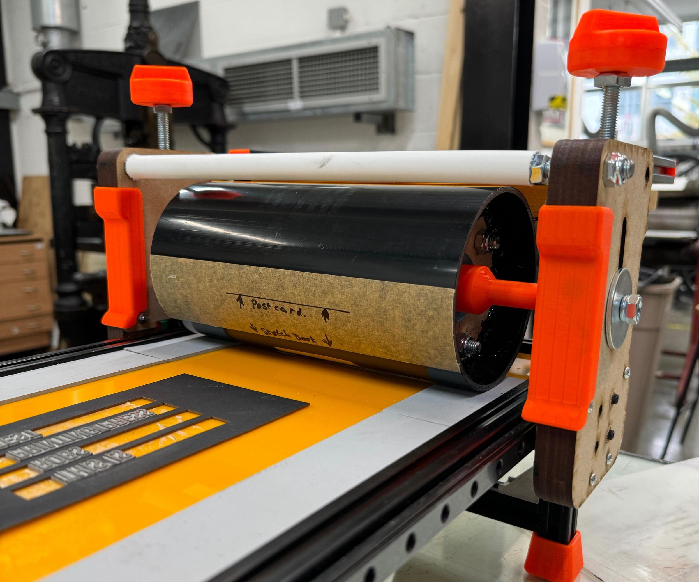 Home Made Letter Press