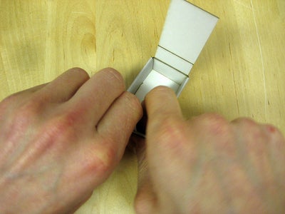 Fold the Battery Tray Into Shape