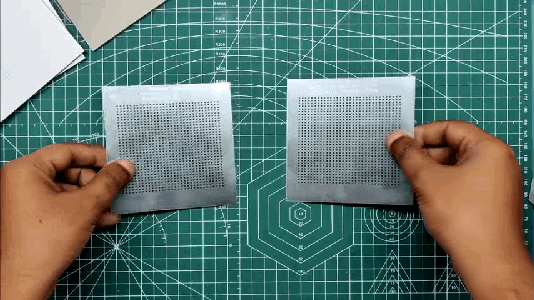 Solderpaste Dispensing With Stencil