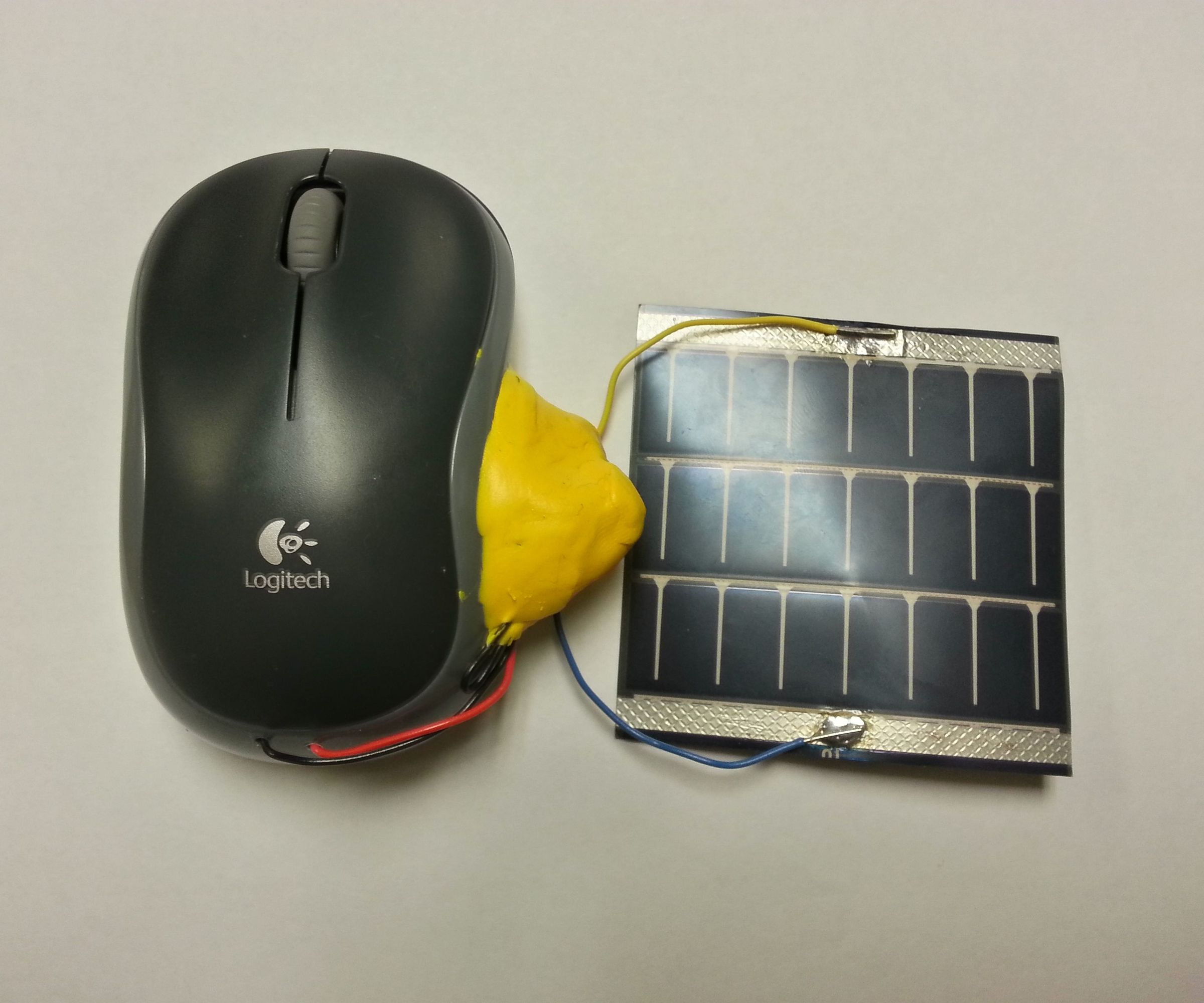 Solar Powered Mouse
