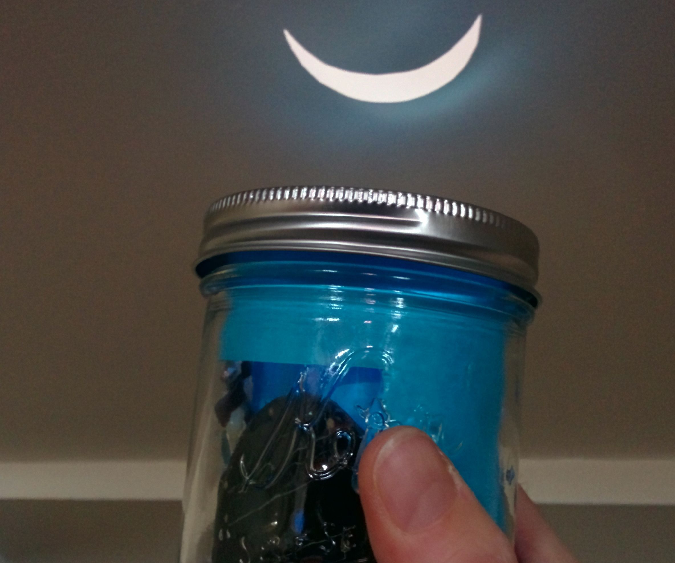 Mason Jar Moonbeam Collector Reflector