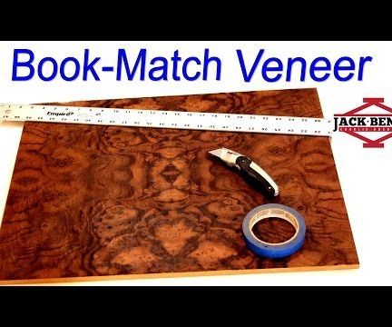 Fun With Wood Veneer! - 4 Way Book Match