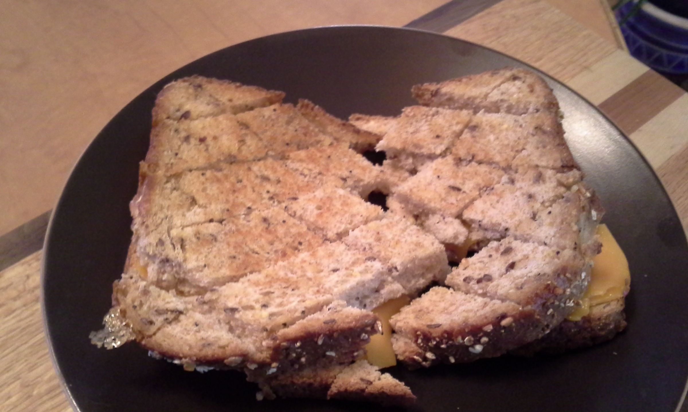 Grilled Cheese, with texture(cross hatching)