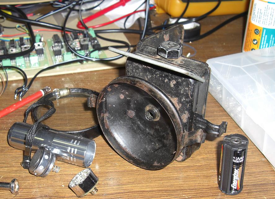 Steampunk Style LED Lantern