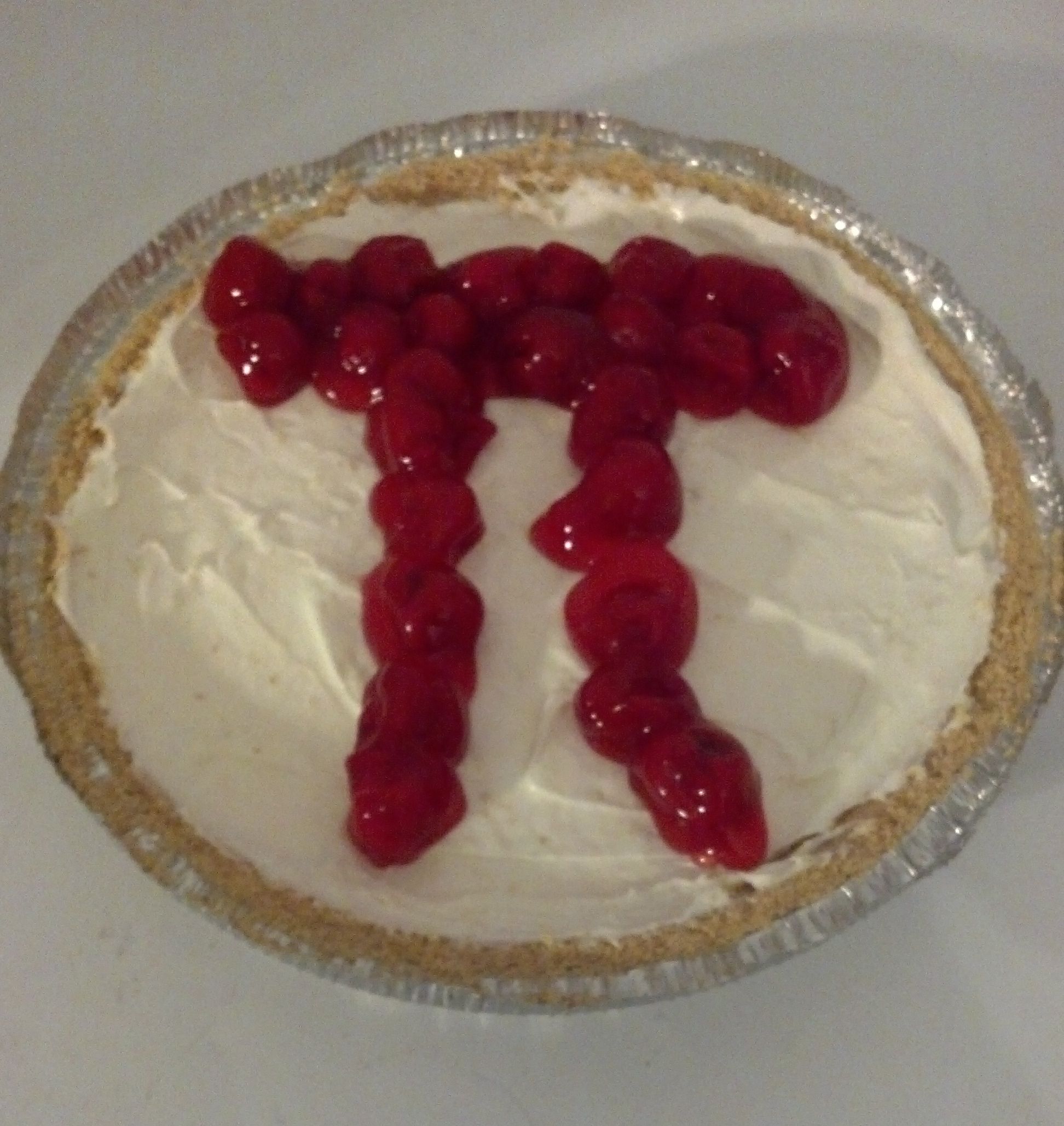 Easy As Pi Cherry Cheese Pie