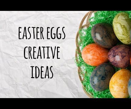 Easter Eggs - Creative Coloring Ideas