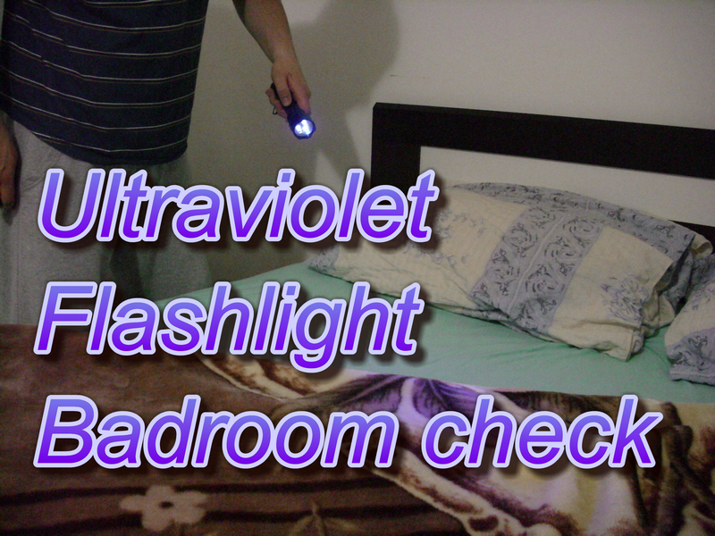 How to Make Ultraviolet Flashlight,Bedroom Inspection