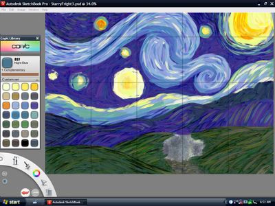 Background Brush Strokes