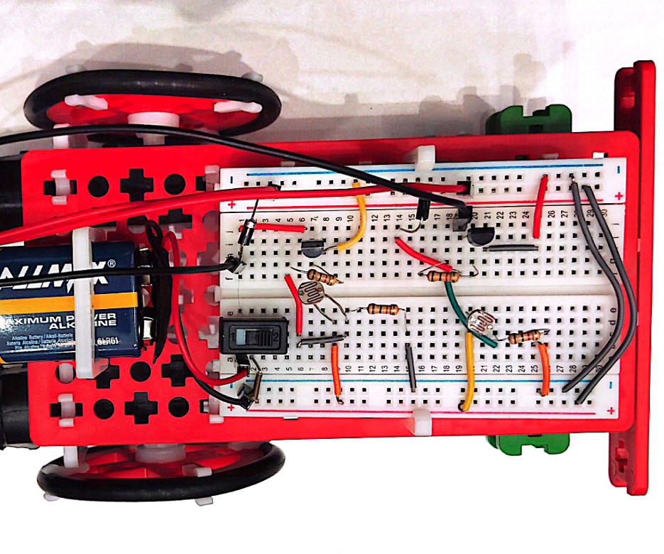 Electronics Powered: Wheeled Robot