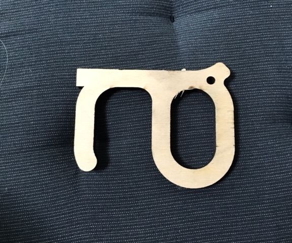 Laser Cut Door Opener