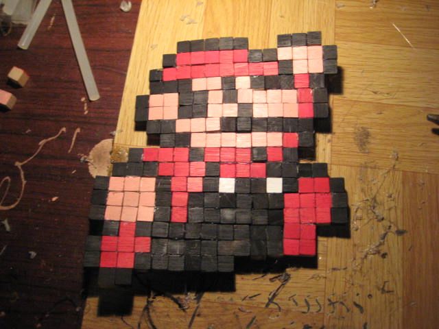 8-bit Mario Cube