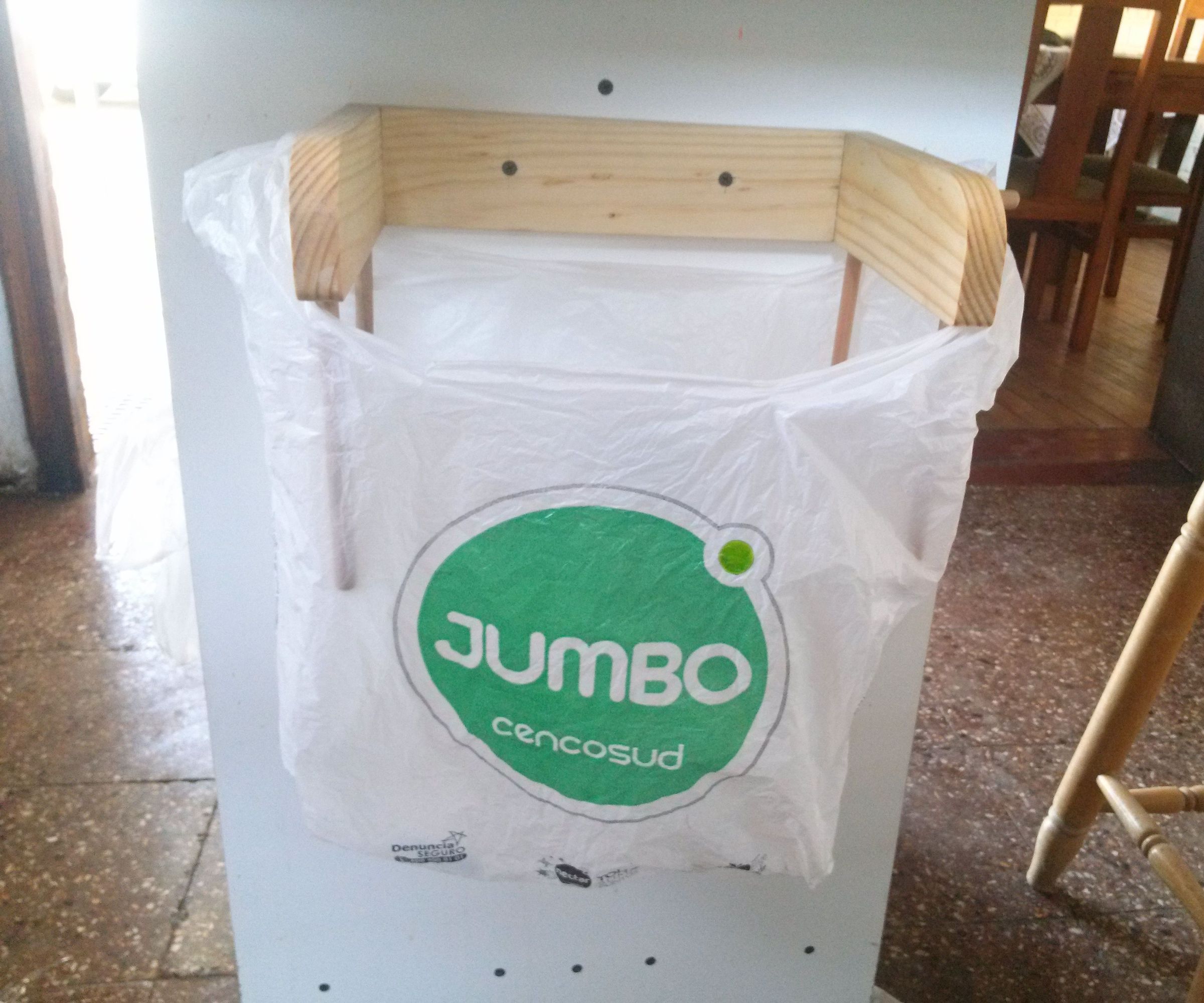 Trash Bag Holder (supermarket Bags)