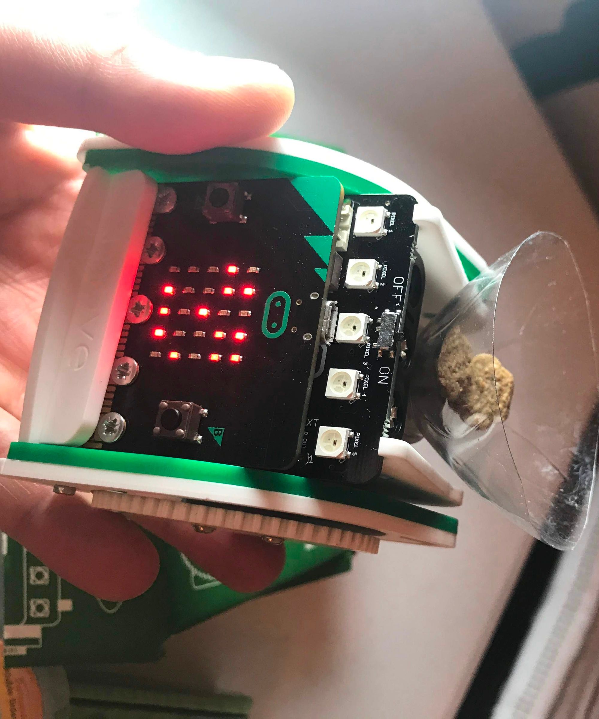 Microbit Remotable Dog Toy Using Kitronik MOVE Kit