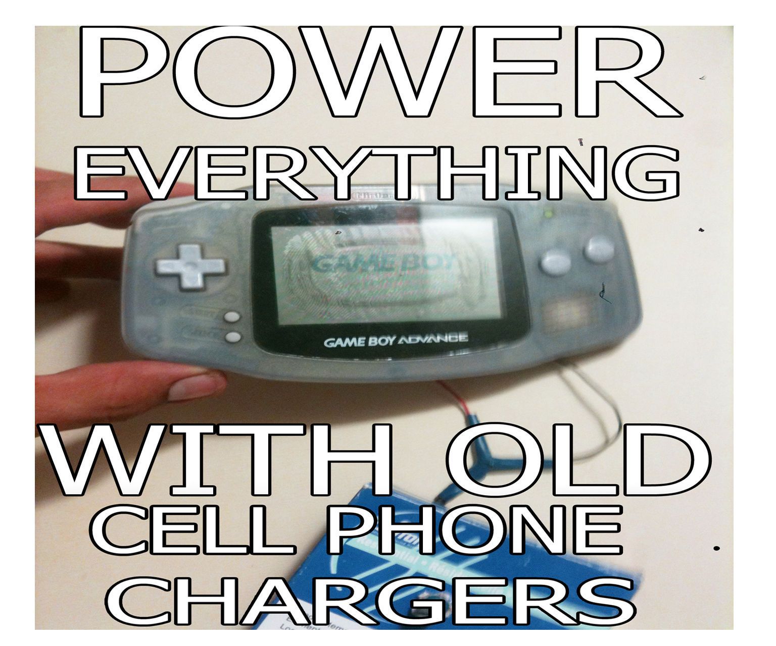 Power Up ANYTHING With Old Cell Phone Chargers.