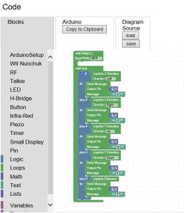 Remote Control Vehicle Transmitter With Arduino Blockly - Instructables